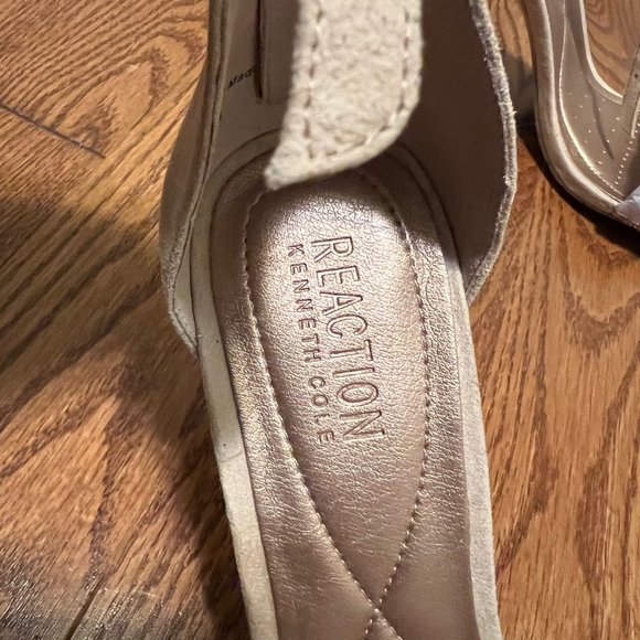 KENNETH COLE REACTION WOMEN’s DRESS HEELED SANDAL Gold - Picture 3 of 5